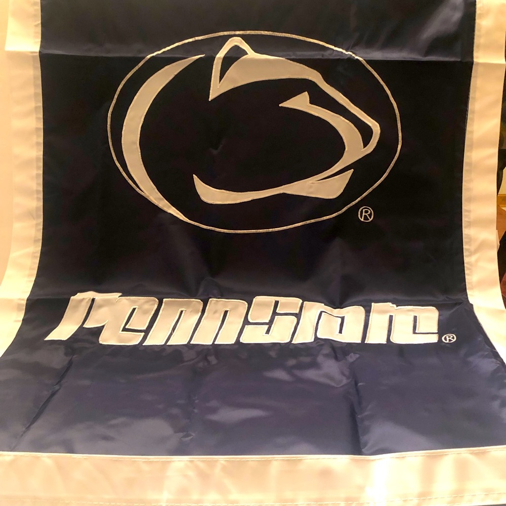 Penn State banner & draw string bag